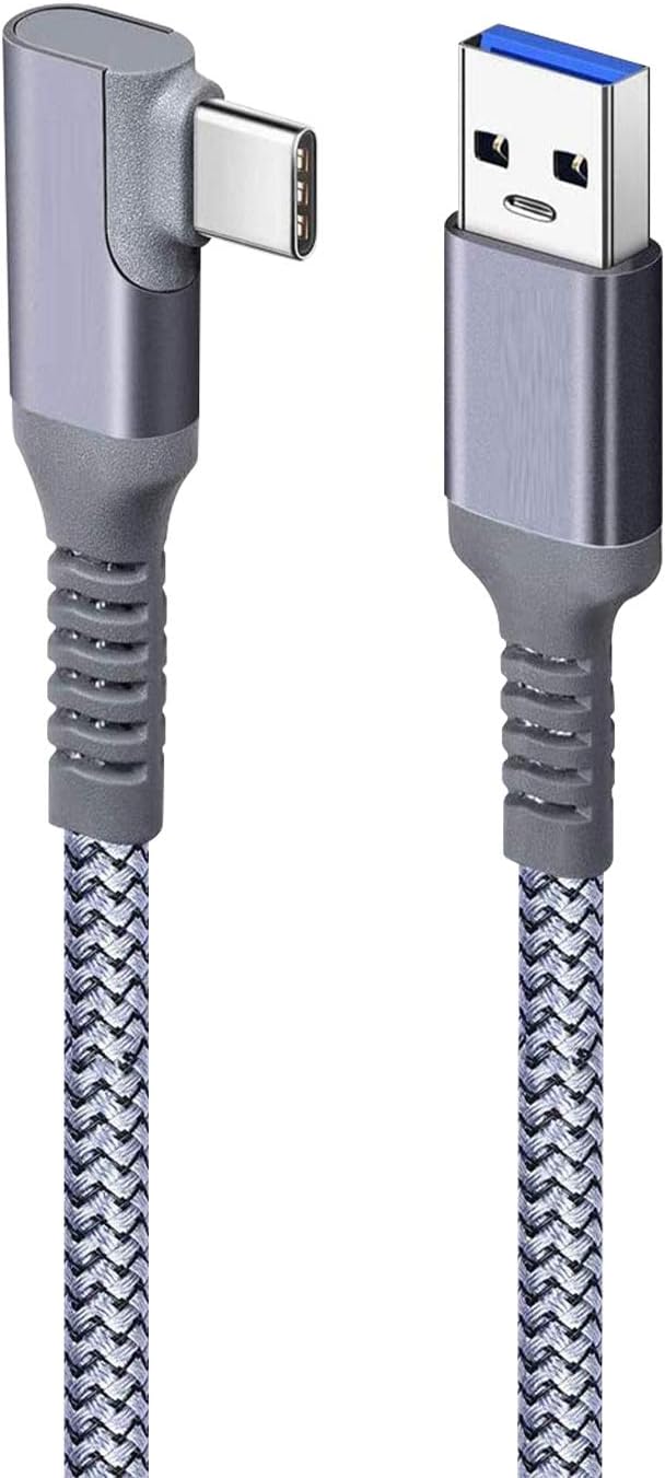 Oculus Link Cable 16FT/5M, Amavasion USB 3.1 to USB-C 5Gbps High Speed Data Transfer & Charging Cable Designed for Oculus Quest 2 and Gaming PC (Nylon Braided Cable)