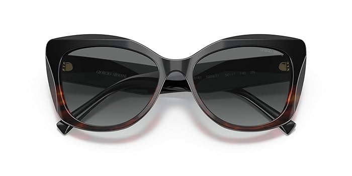 Amazon.com: GIORGIO ARMANI Woman Sunglasses Black/Striped