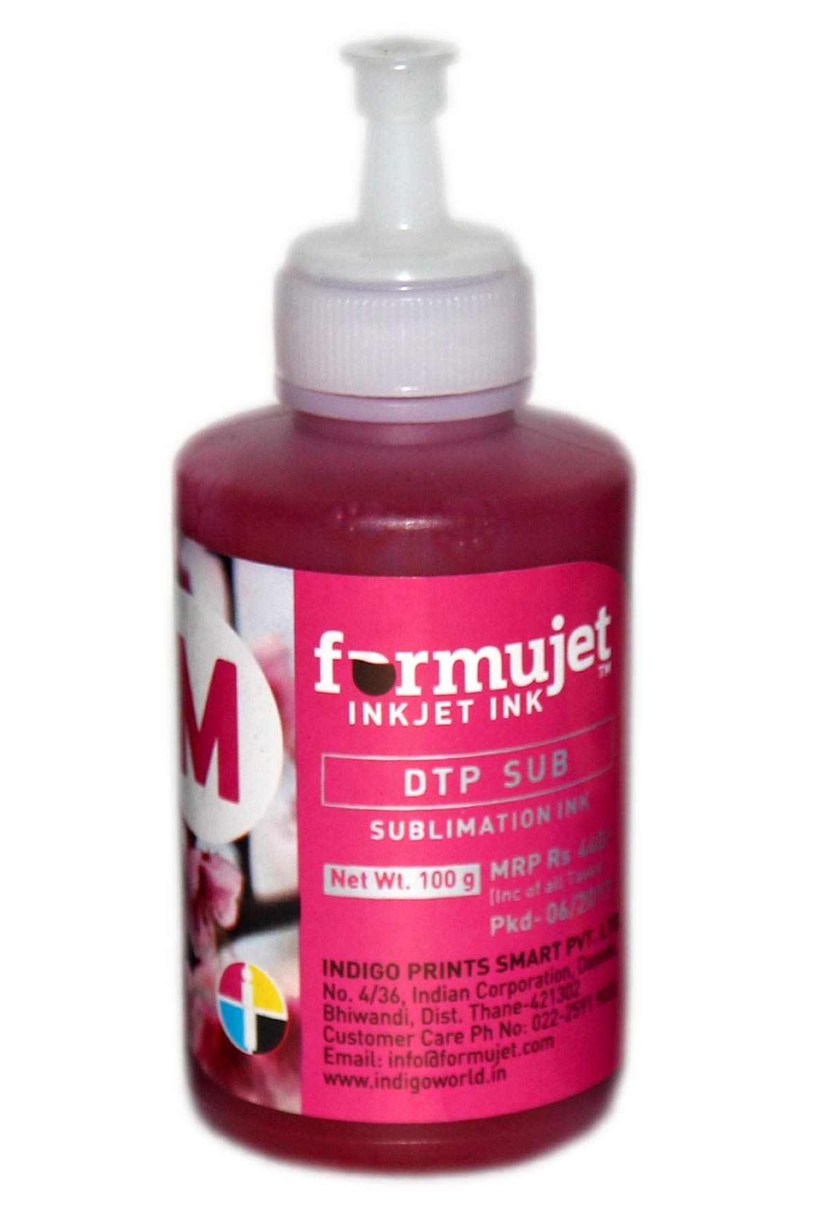 Formujet Sublimation Ink DTP Sub Magenta 100g Compatible For Epson L800, L1800, L805, L850, L810, R230, T60, Tx 700, Tx 720, 1390, Epson L100, L110, L200, L210, L220, L300, L350, L355, L365, L550, L1300 for Heat Transfer Printing on Ceramics and Clot (B07HY2V43W) Amazon Price History, Amazon Price Tracker