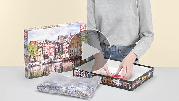 Amazon.com: Educa - Dancing Houses, Amsterdam - 1000 Piece