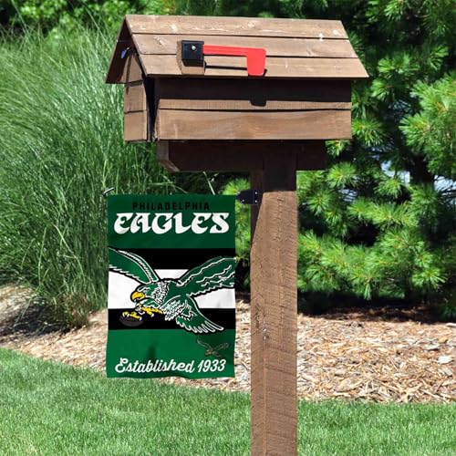 Wincraft 1095924 Philadelphia Eagles Retro Vintage Throwback Double Sided Garden Flag thumb #2