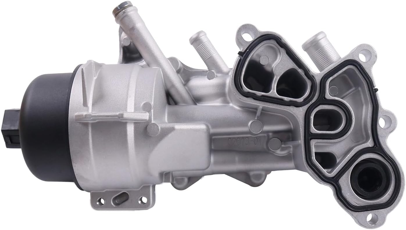 Engine Oil Filter Housing 11428643745 11427583112 Compatible with Mini Cooper R55 R56 R57 R59 Cooper Paceman L4 1.6L