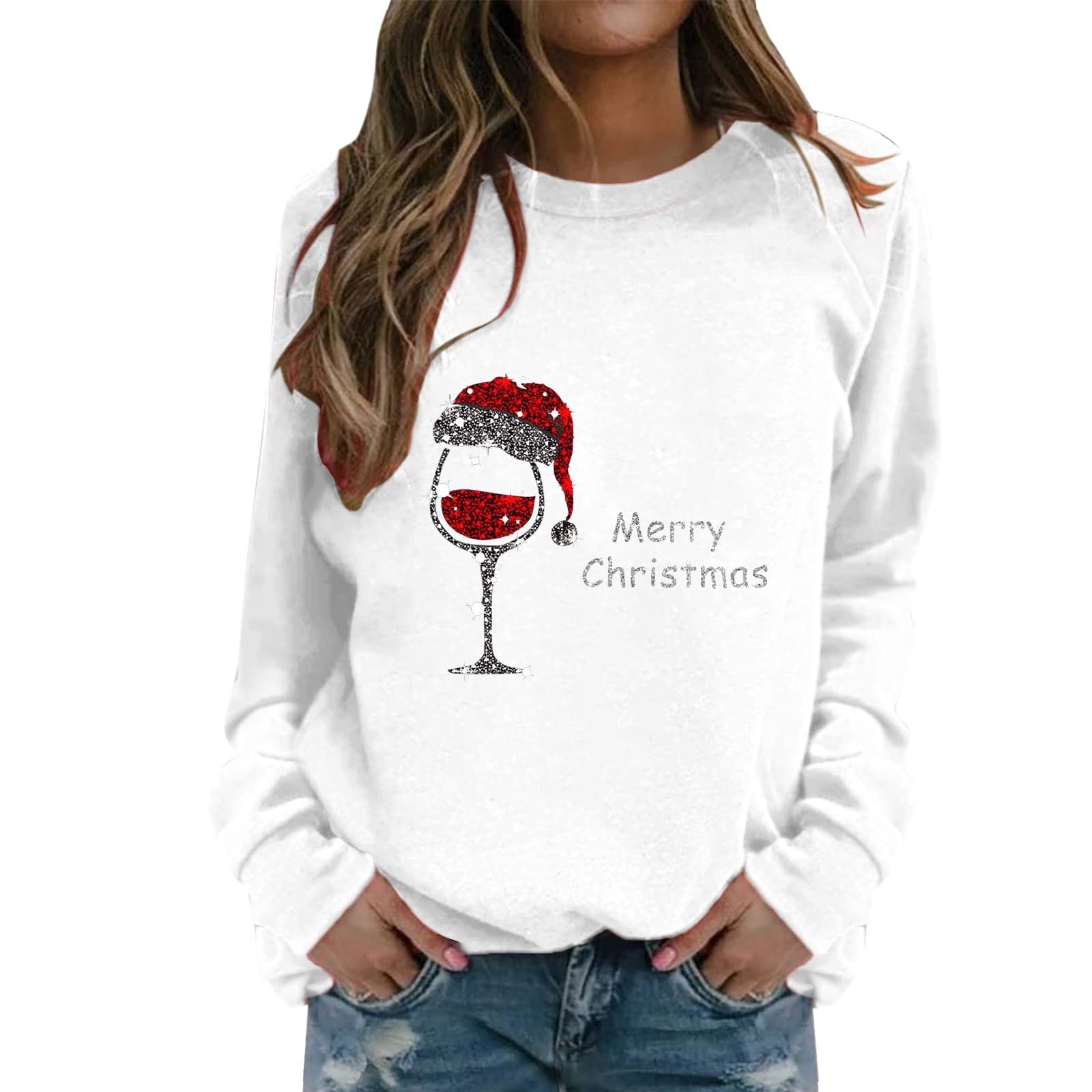 Pull De Noël 'Ugly' Drôle Pour Femme - Sweat Polaire Hiver Avec Motifs Festifs - Idéal Famille, Fêtes - 10