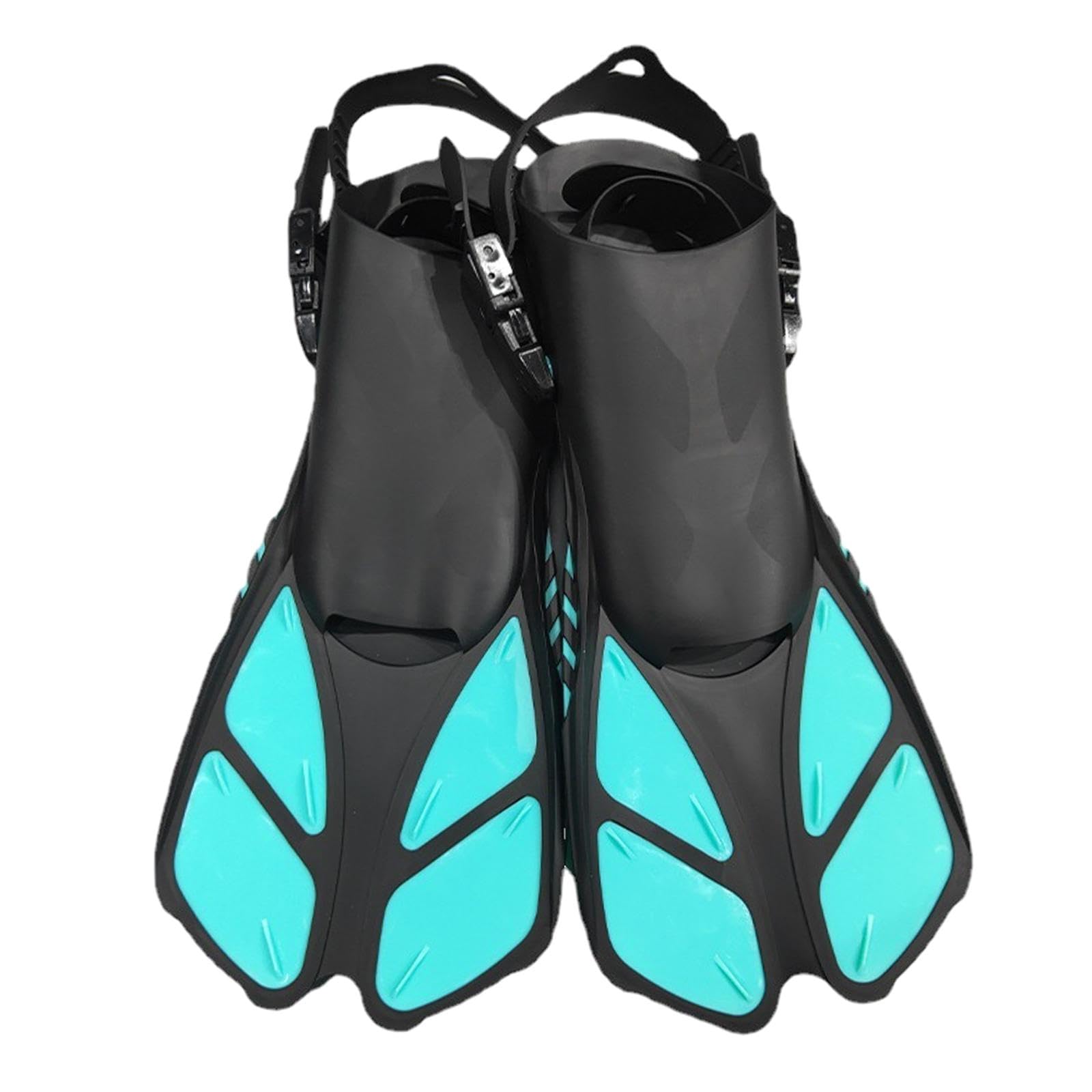 Oshhni 2X Aletas de natación Aletas de Buceo Aletas de Buceo Aletas de esnórquel Ajustables Zapatos de Entrenamiento para Practicar Deportes acuáticos Verano