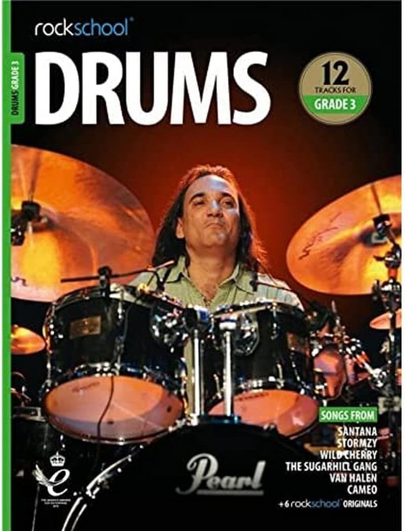 Rockschool Drums Grade 3 (2018) Paperback – 29 Aug. 2018