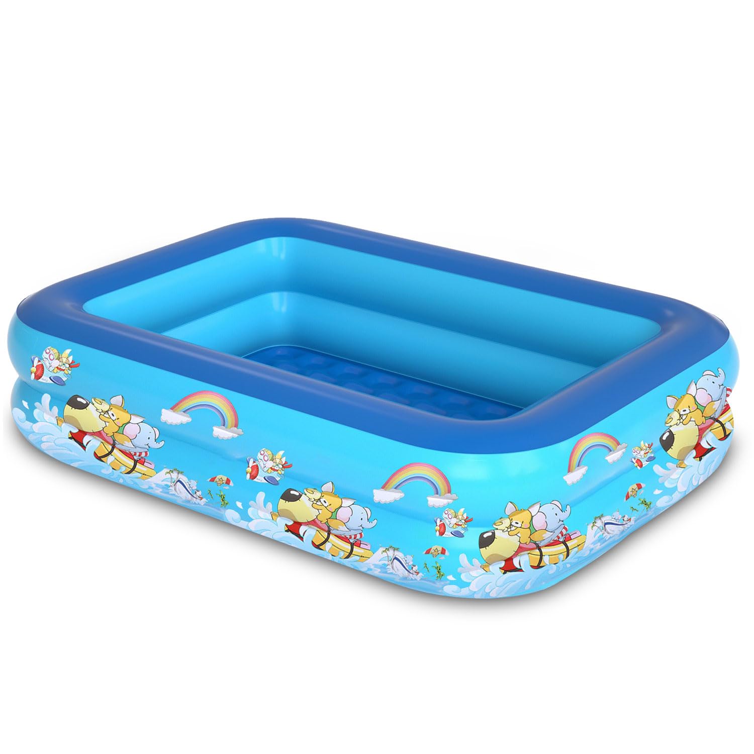 Piscina Hinchable Infantil Summer,Piscina Hinchable de Bebés,Piscina Inflable Infantil,Piscina de Agua para Niños,Piscina Inflable Niños para Jardín Interior al Aire Libre
