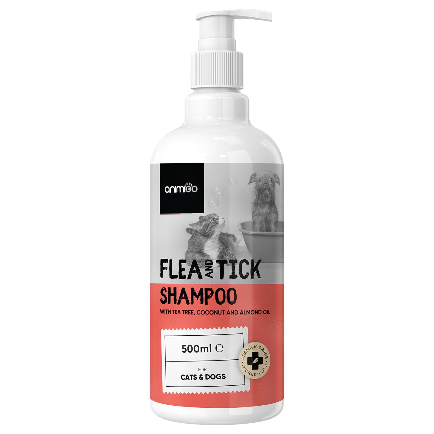 Buy Animigo Flea and Tick Shampoo for Dogs and Cats 500ml pH