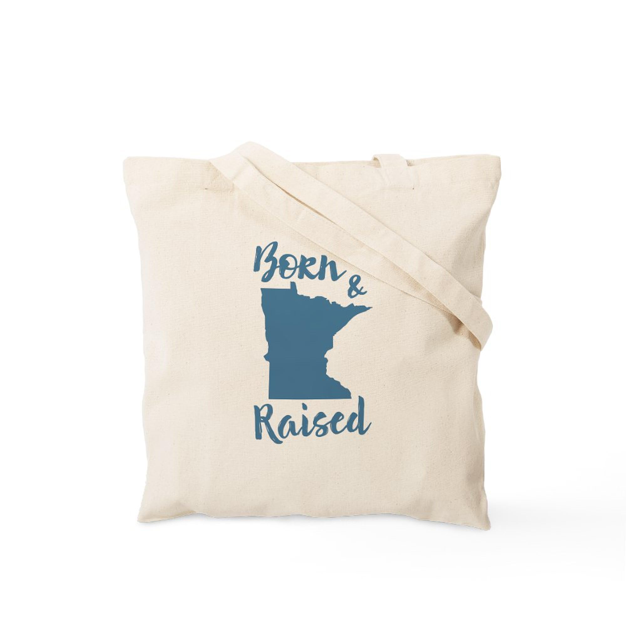 CafePress "When A Baby Is Born, So Is A Grandmother" Natural Canvas Tote Bag - Reusable Shopping Bag