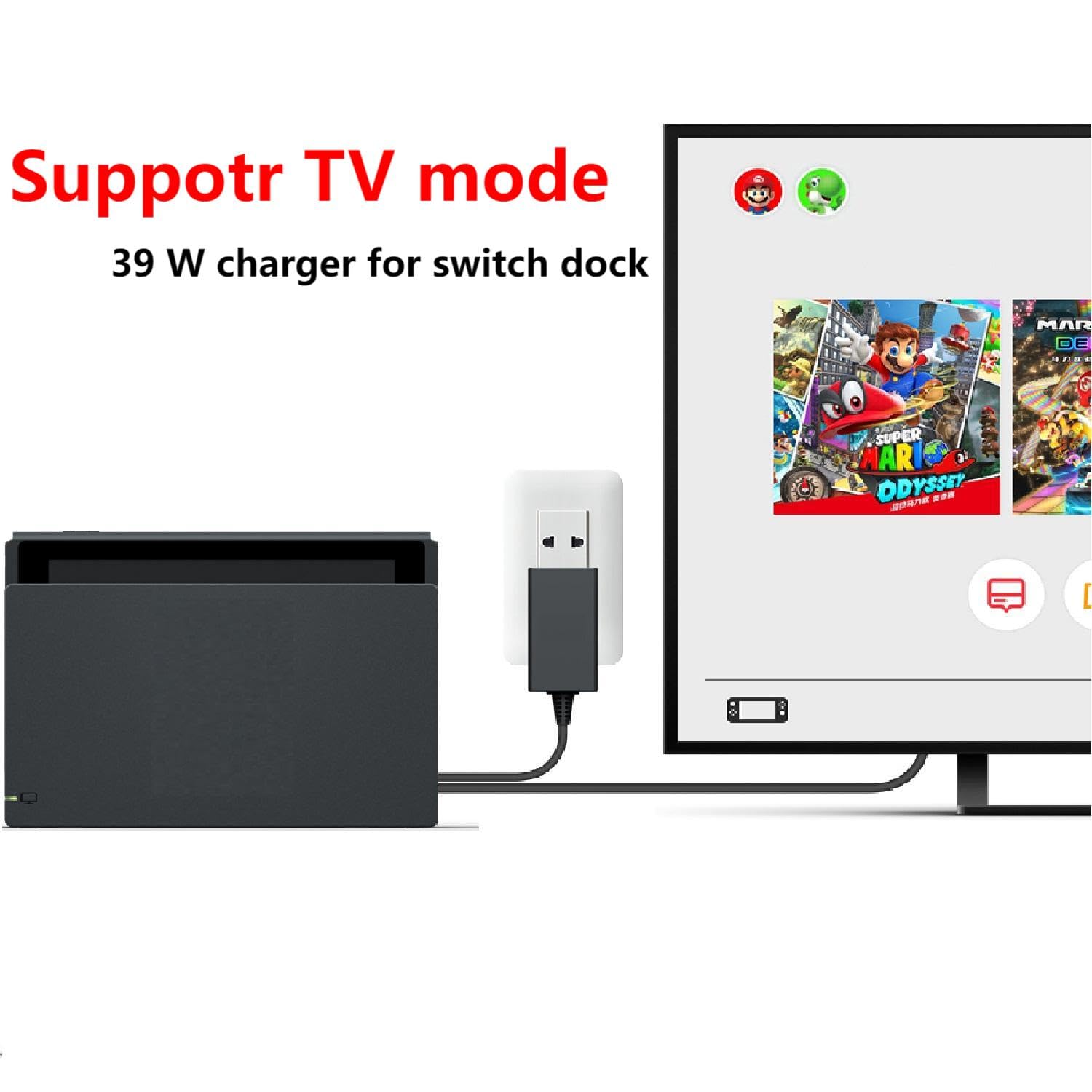 Ac Adapter My Switch Will Not Connect To The Tv Ac Adapter Can I