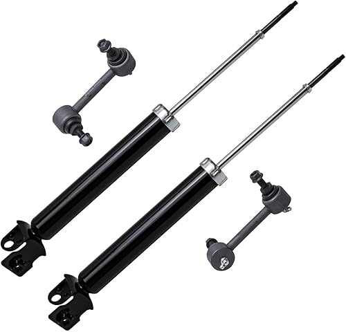 Miniatura 168 de Detroit Axle - Amortiguadores traseros para Chevrolet Equinox GMC Terrain Pontiac Torrent Saturn Vue Suzuki XL-7, 2 Amortiguadores traseros