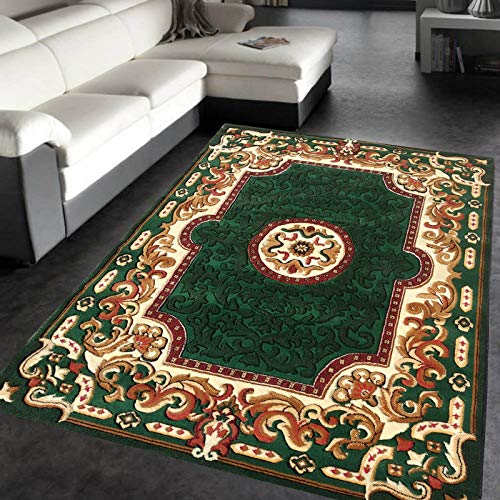 Aksha CarpetThick & Soft Hand Embossed Cutting Washable Carpets for Home Bedroom Size 2 x 6 Feet Approx Color Multi
