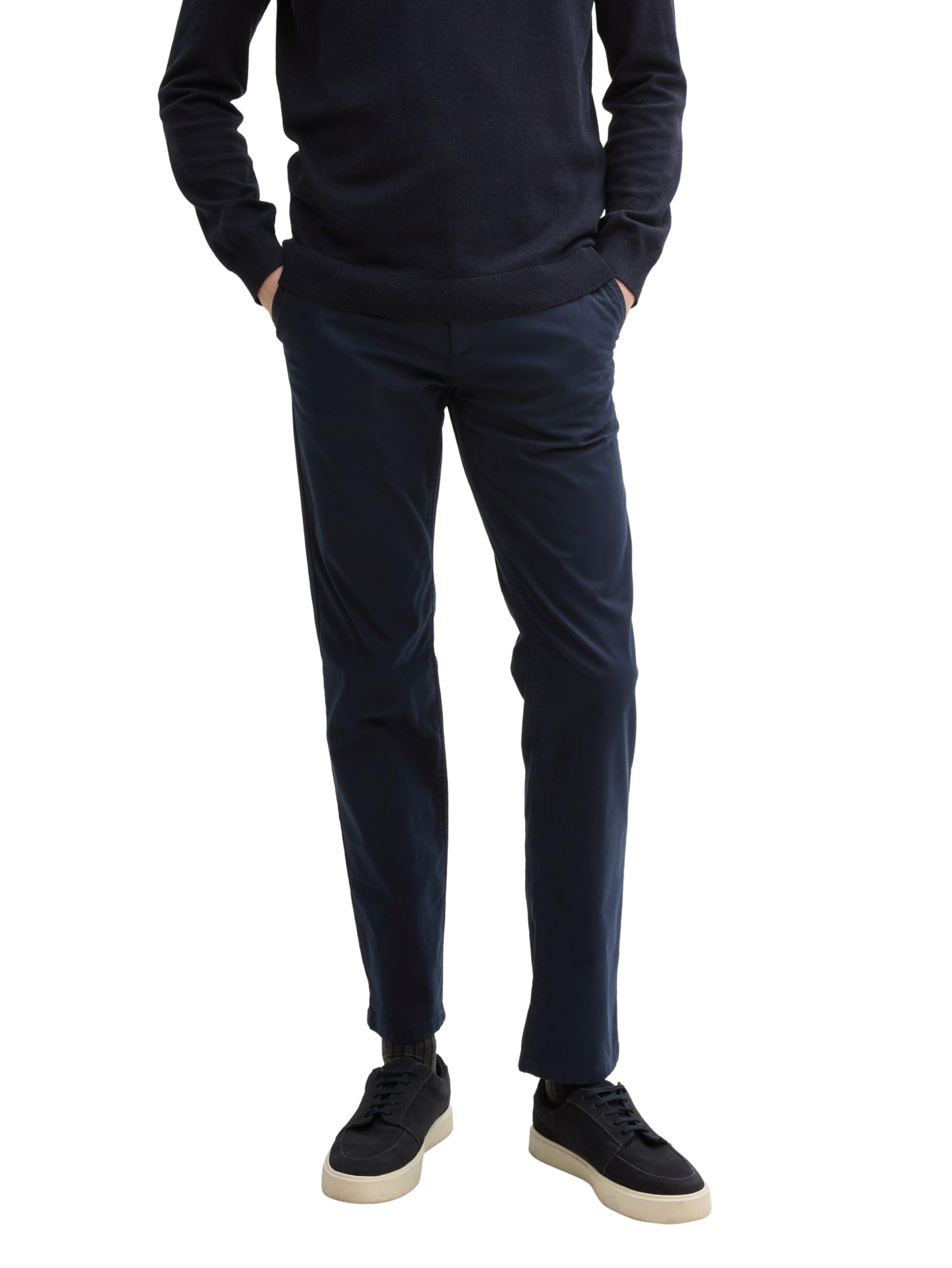 TOM TAILOR Men's Basic Cotton Chino Trousers