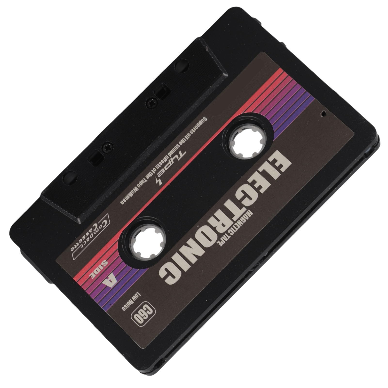Adattatore per Cassette Bluetooth per Streaming di Musica in Auto Dal Telefono Stereo, Adattatore per Lettore di Cassette Alimentato Tramite USB con Slot per Scheda di Memoria e Funzione di
