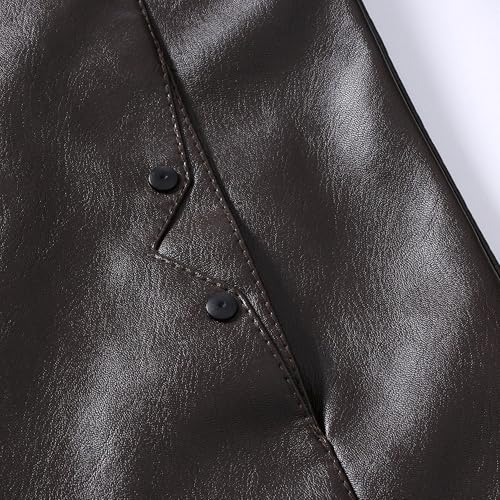 Chaqueta de cuero bomber para hombre talla 3X-Large miniatura 2