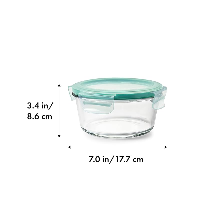 Amazon｜OXO 保存 容器 密閉 ガラス スナップガラスコンテナ 0.9