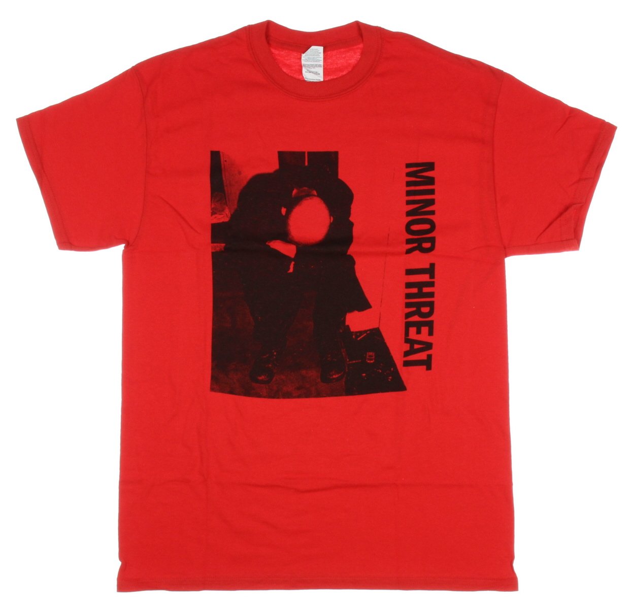 Minor ThreatMen's LP T-Shirt Small Red