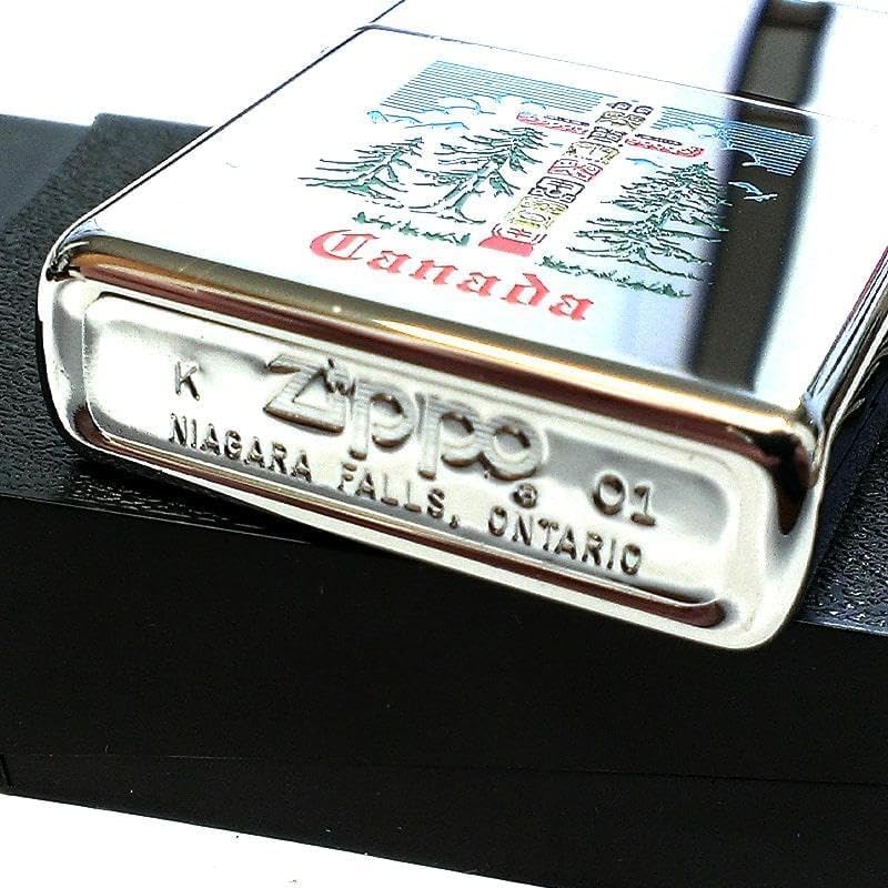 ZIPPO ライター カナダ製 2001年製 トーテムポール ジッポ ZIPPO ライター カナダ製 2001年製 トーテムポール ジッポ