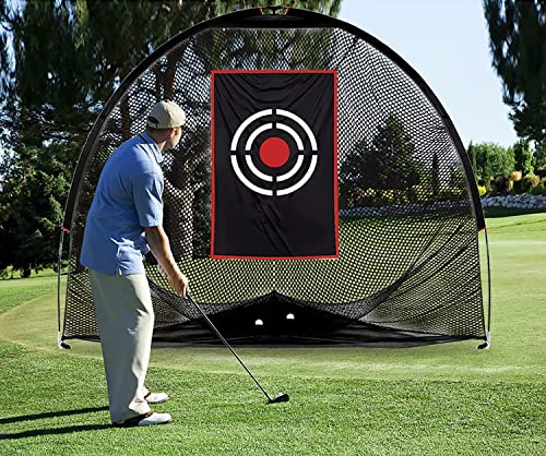 Kapler Golf Net 7x8FT Golf Practice Net for Garden Backyard Durable Golf Driving Net for Chipping Hitting Swing Training