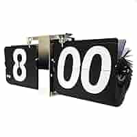 [新品未使用] カープ　パタパタクロック e-monz_em-f018-w