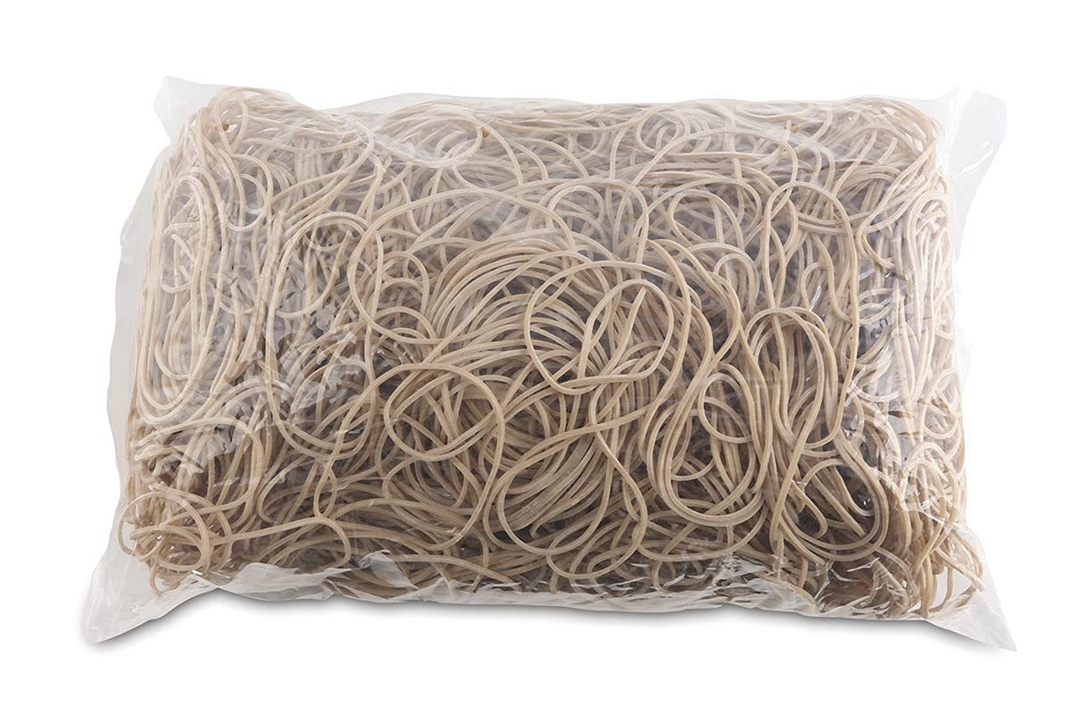 Rubber Bands OFFICE PRODUCTS Diameter 60mm 1,5x1,5mm 1000g Natural/Small Office Accessories/Type-Standard/Material-Rubber/Weight (g)-1000 / Colour-Natural/Size-1,5x1,5mm