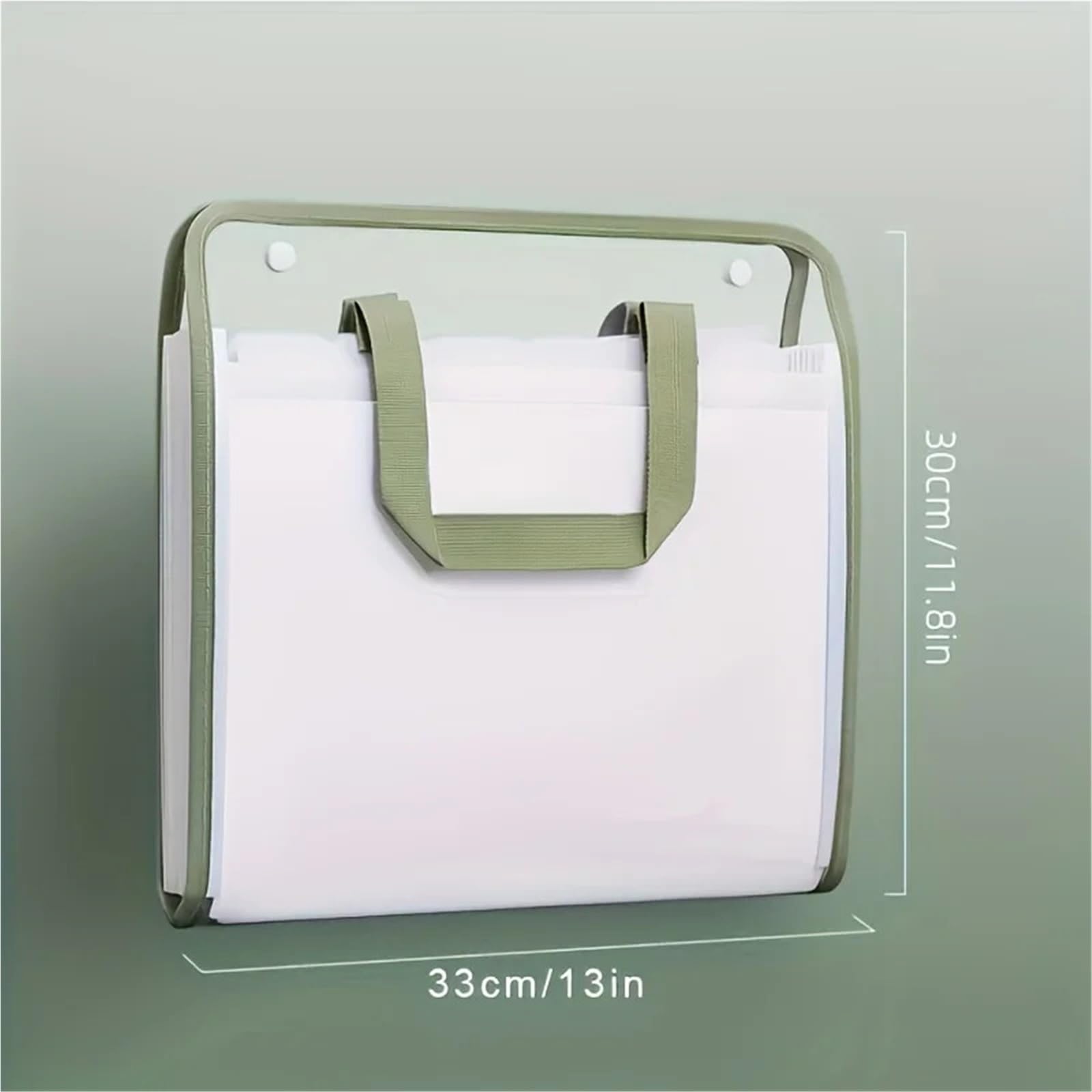 Carpeta Clasificadora Bolsa de almacenamiento archivos acordeón | Carpeta de papel de prueba de gran capacidad, organizador de documentos for estudiantes(Brown)