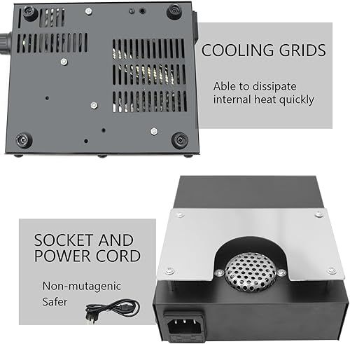 Miniatura 5 de INTBUYING Estación de precalentamiento de la máquina del precalentador 853B 220V AC 540W BGA Estación de retrabajo Mesa de desoldadura Tabla de