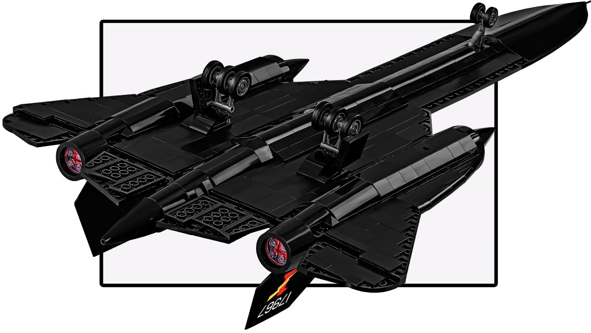 COBI Lockheed SR-71 Blackbird, Avion Militaire américain, Échelle 1:48, Ensemble de Construction de 1374 pièces