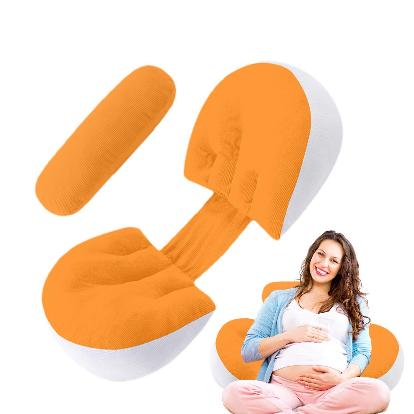 Oreiller de maternité ergonomique et coussin de sommeil respirant pour le soutien des femmes enceintes