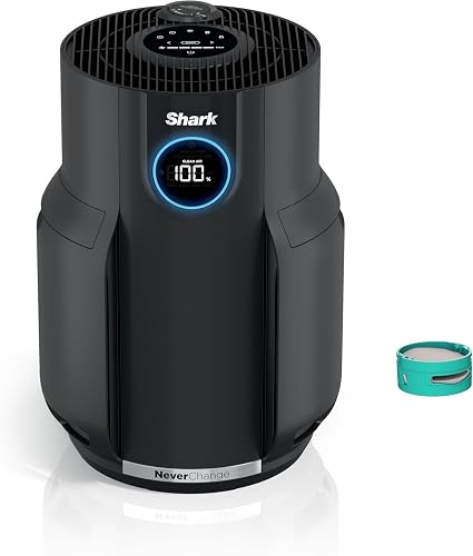Shark HP152 Air Purifier, NeverChange Filter, 650 Sq Ft (Renewed)