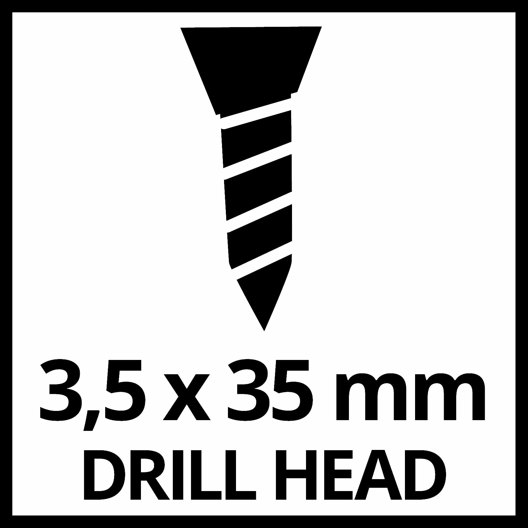 Viti originali per cartongesso Einhell con punta di trapano (3,5 x 35 mm, 1000 pezzi, 20 cinture a vite con 50 viti ciascuna per caricatori, adatte per attacco Einhell Magazzino)