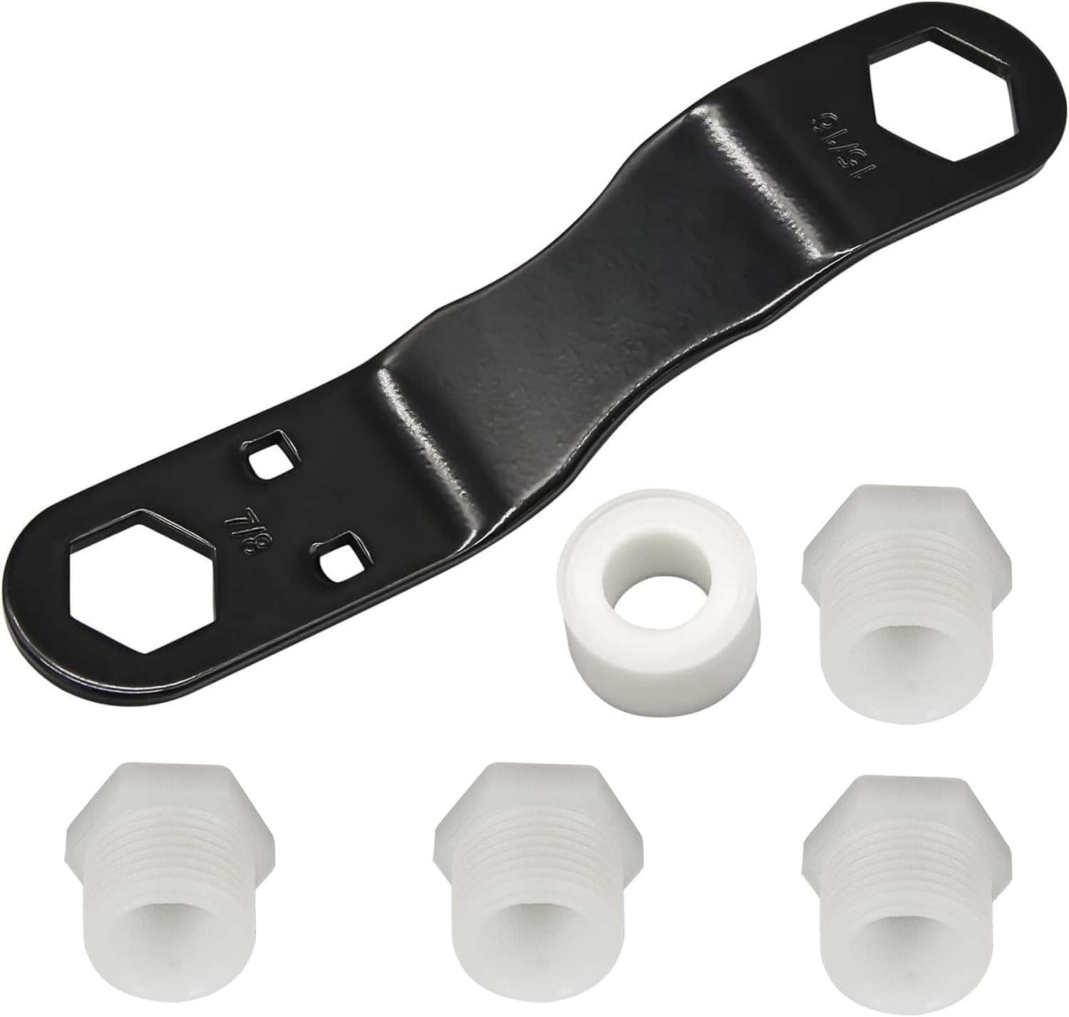 Homhelar RV Water Heater Drain Plug Kit Designed for RV