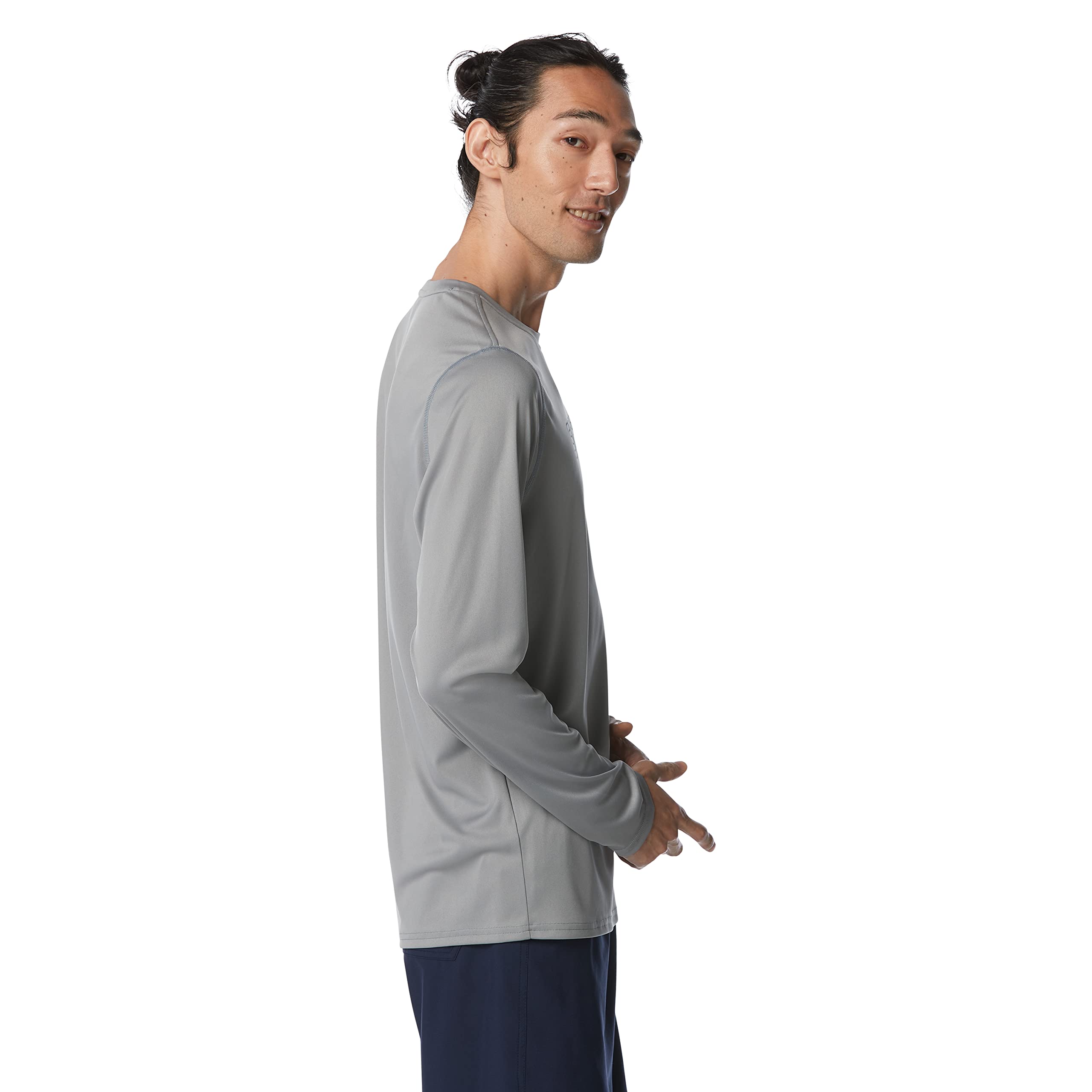 Speedo Camiseta de Baño de Manga Larga con Diseño Gráfico Camiseta Rash Guard Hombre (Pack de 1)