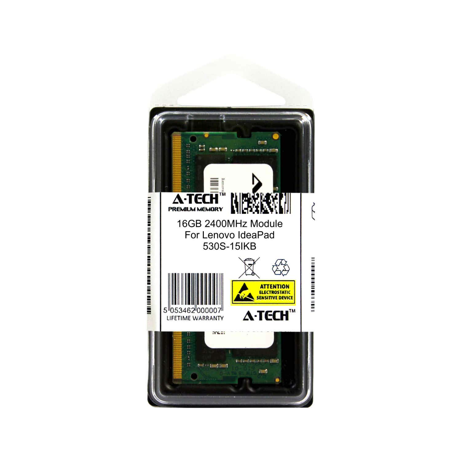 Amazon | A-Tech 16GB モジュール Lenovo IdeaPad 530S-15IKB ノート 