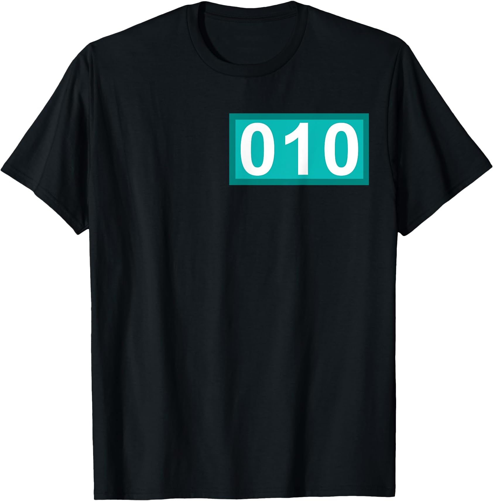 おもしろい10歳ギフト ナンバー010 ワッペン 10歳の誕生日 誕生日 Tシャツ