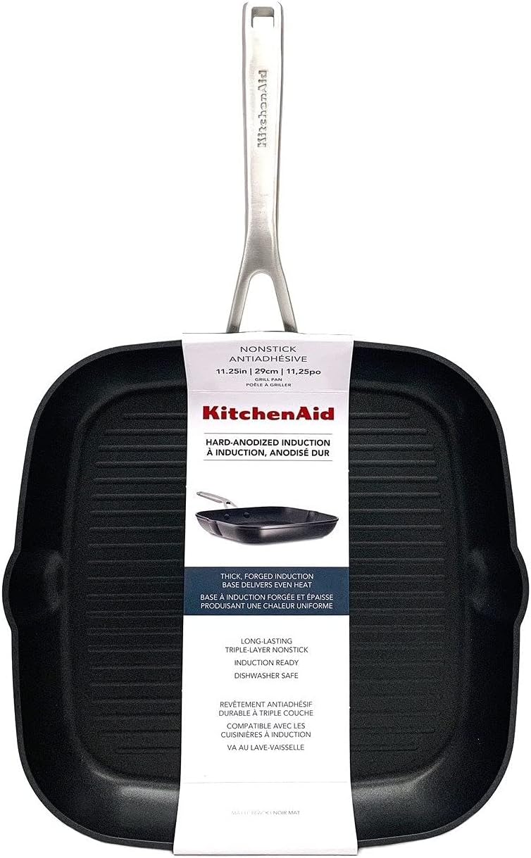 Farberware Commercial Nonstick Frying Pan / Fry Pan / Skillet with Helper Handle - 12 Inch, Silver