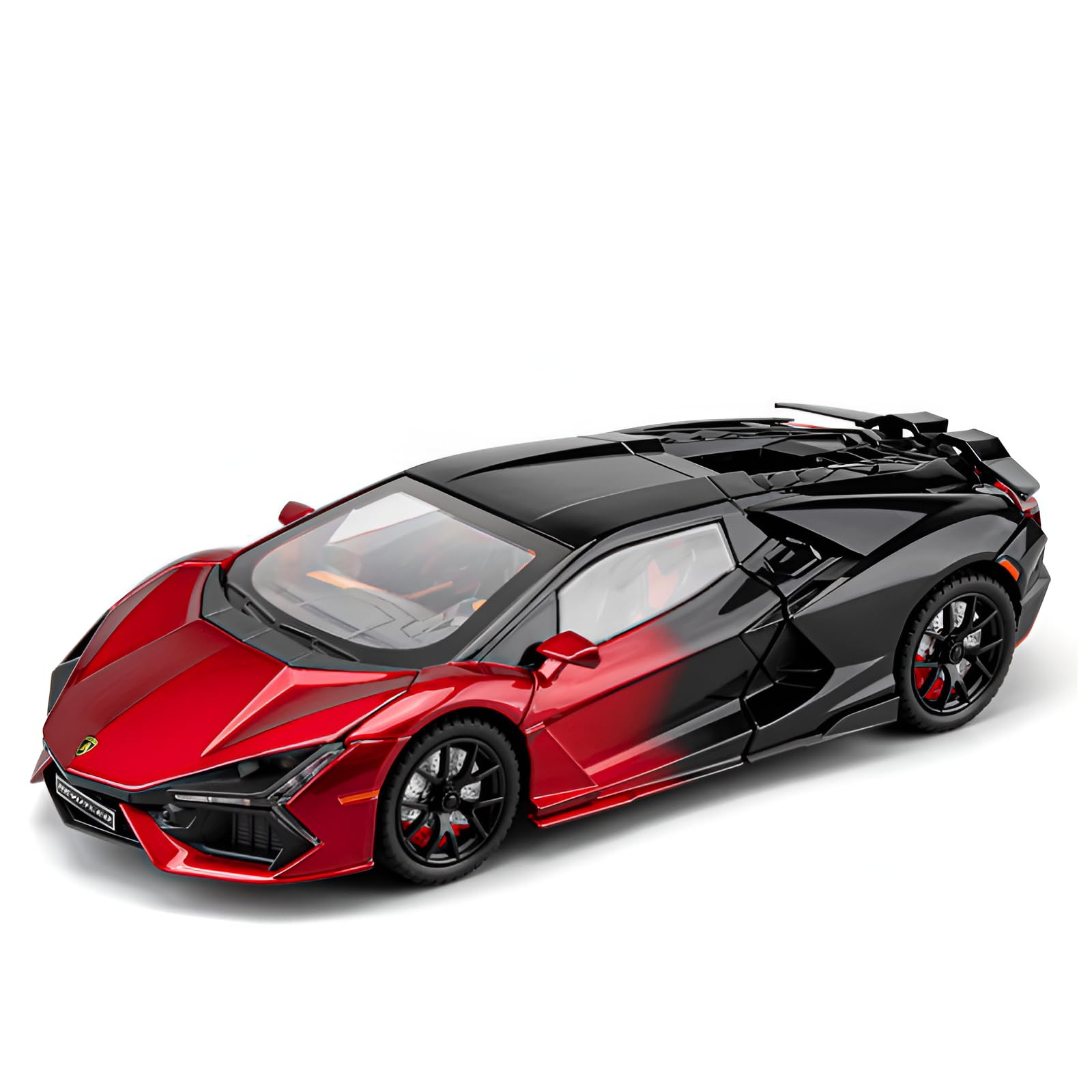 RareFind trove Lamborghini Revuelto 1:24 Diecast Metal Car – Openable