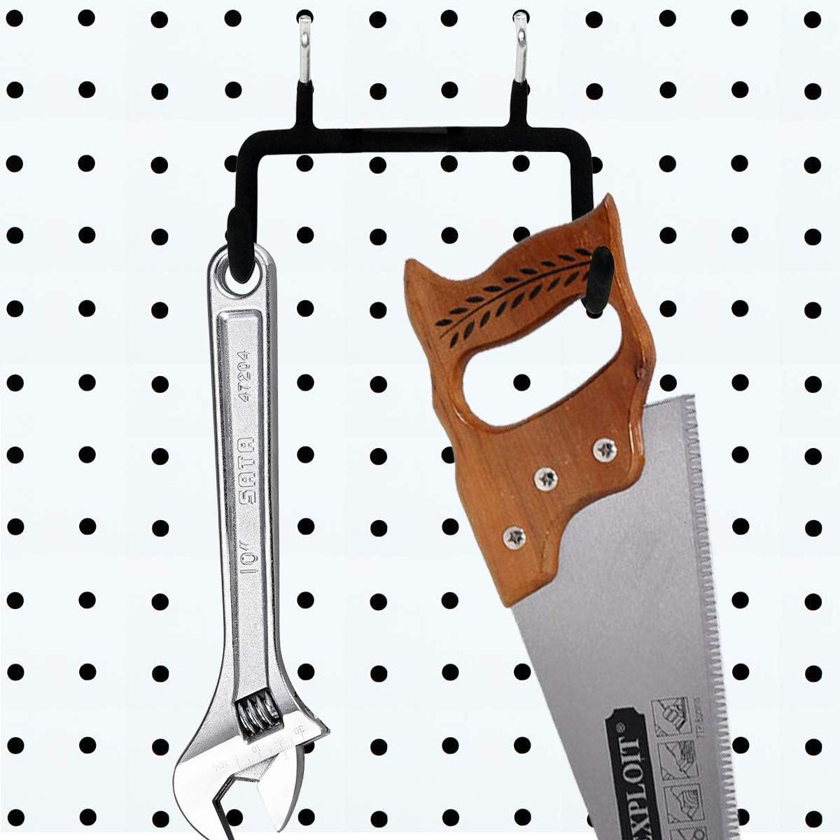 5PCS Pegboard Drill Holder Pegboard Double Hooks Drill Hook for Drill,Accessories Bag,Other Power Tools etc : Industrial & Scientific