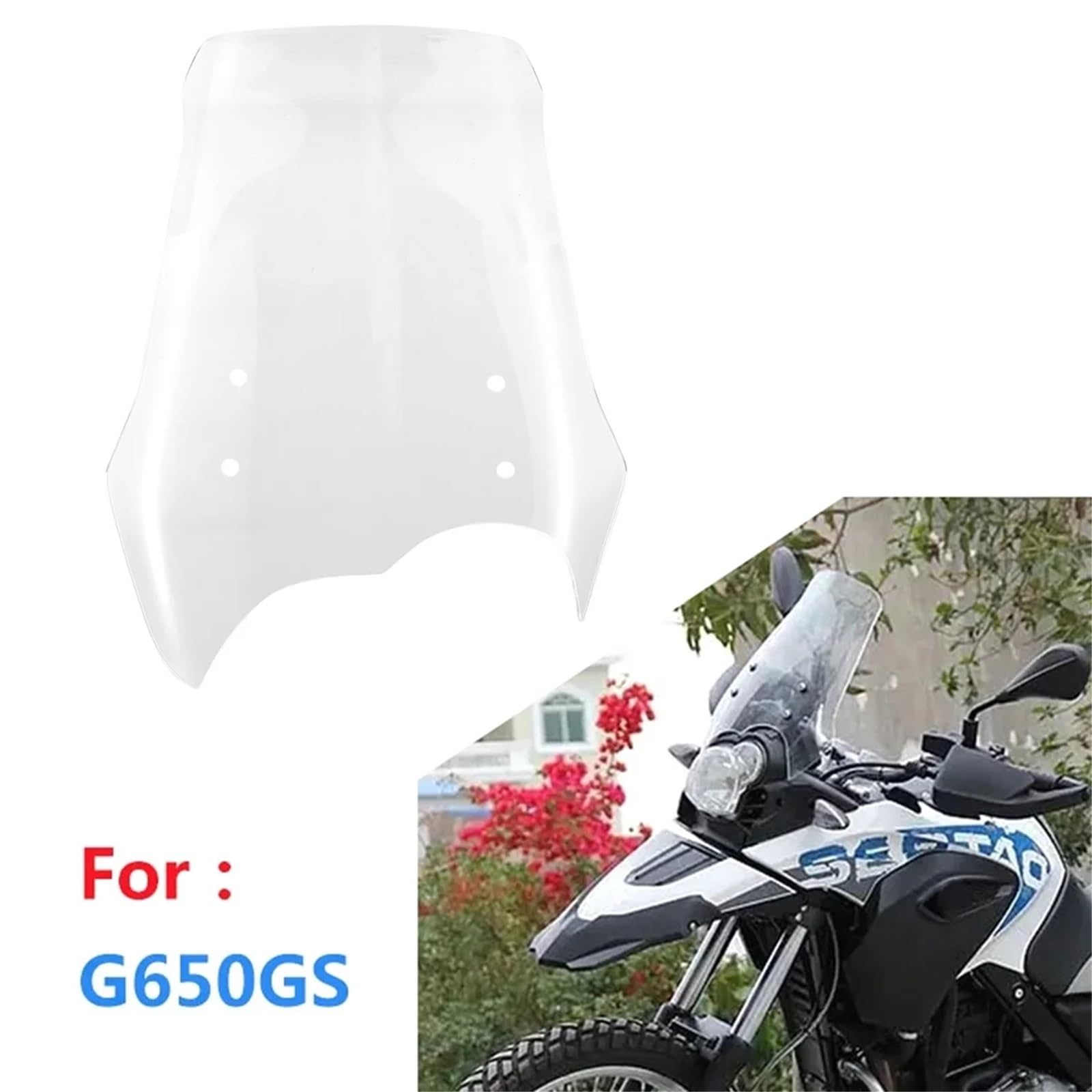 Amazon | BMW G650GS G650 GS オートバイ用 風防 ウィンドシールド 