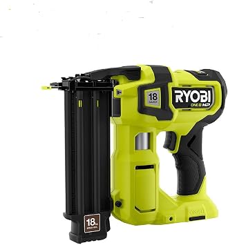 RYOBI P322 ONE+ HP 18V 18-Gauge Brushless Cordless AirStrike Brad Nailer Tool Only