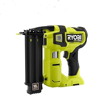 RYOBI P322 ONE+ HP 18V 18-Gauge Brushless Cordless AirStrike Brad Nailer (Tool Only)