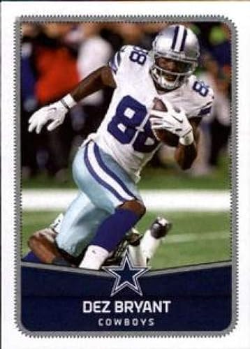 Miniatura 1 de 2016 Panini Stickers Football #244 Dez Bryant Dallas Cowboys Official Album Sticker From Panini America (1.5 X 2.5 Inch Sticker)