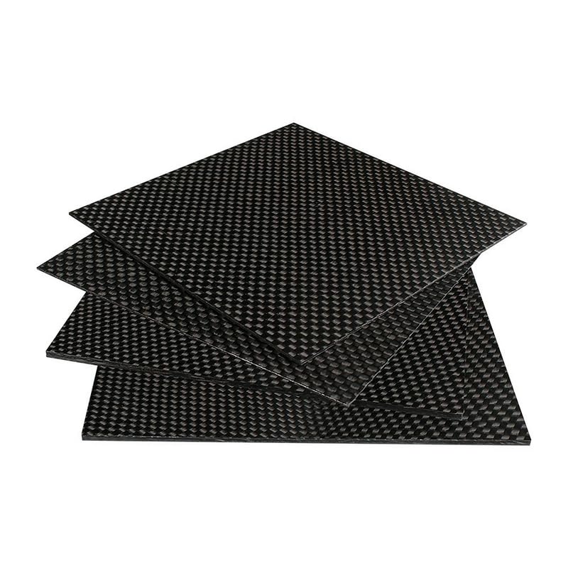 1PCS 200X300MM Thickness 1-5MM Matt Surface Carbon Fiber Board Twill Plain Carbon Fiber Plate Carbon Fiber Panel Board (3MM, Twill)