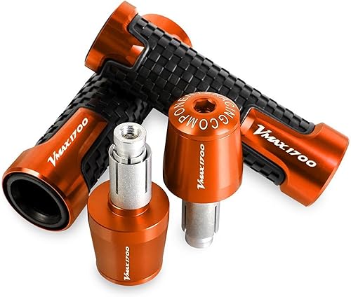 Miniatura 8 de Puños de mango extremos de 78 pulgadas para manillar de gel de goma, manos de freno para Y&AMAHA VMAX1700 V-MAX 1700 VMAX 1700 2009-2019 2016 (color
