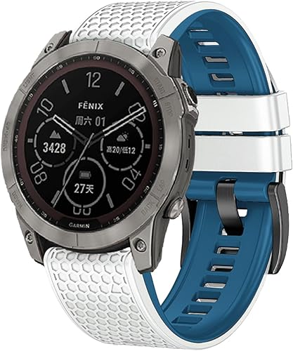 Miniatura 2 de Correa de reloj de liberación rápida de 0.866 in compatible con Fenix 7Fenix 6Fenix 6 PROForerunner 935, Forerunner 945, correa deportiva para