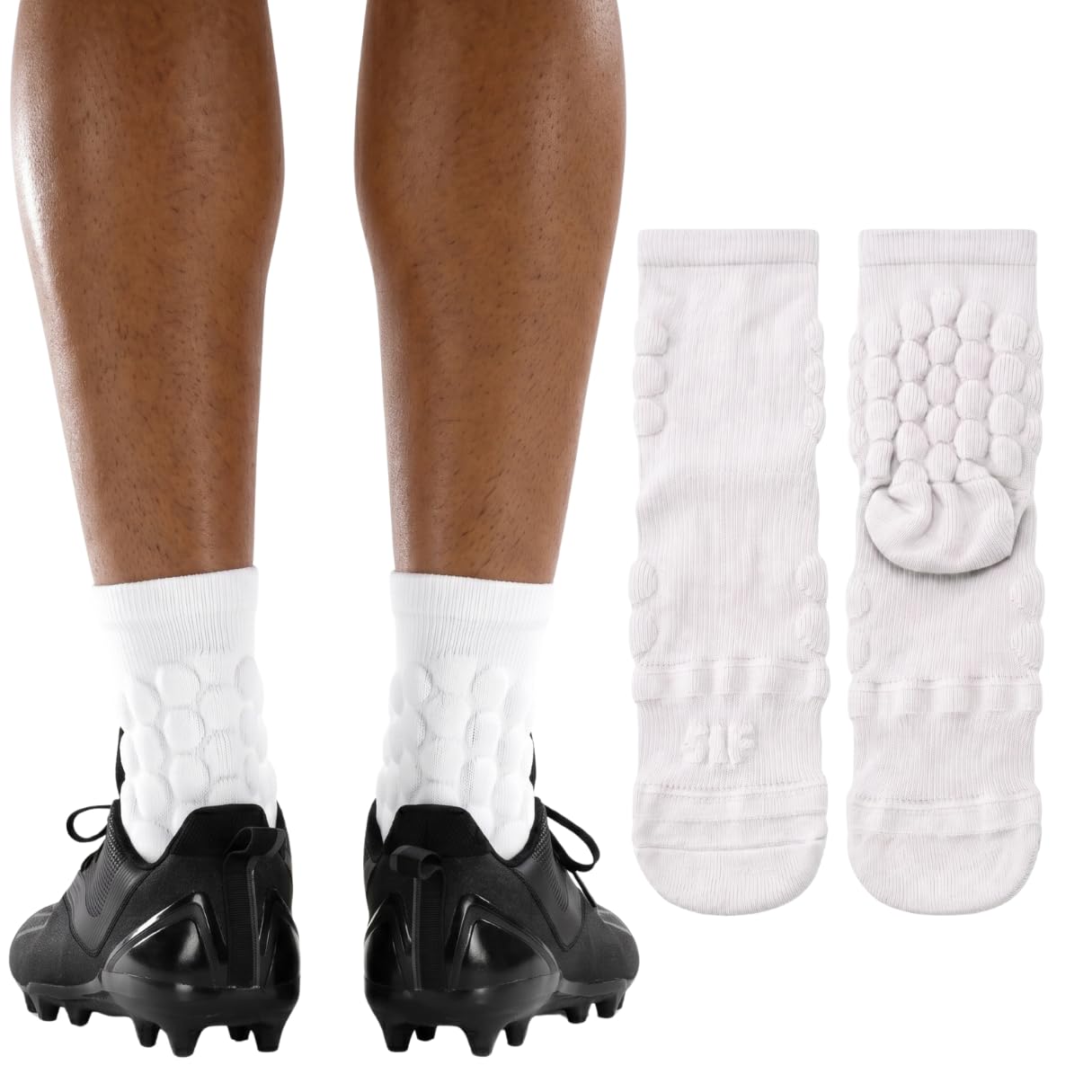 SLEEFS Padded Football Socks for Anti-Blister and Cleat-Ready Fit