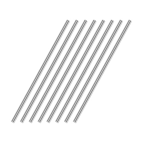 Miniatura 23 de uxcell Varilla redonda sólida de acero inoxidable 304 de 0.197 in x 5.906 in para manualidades de bricolaje - 10 piezas