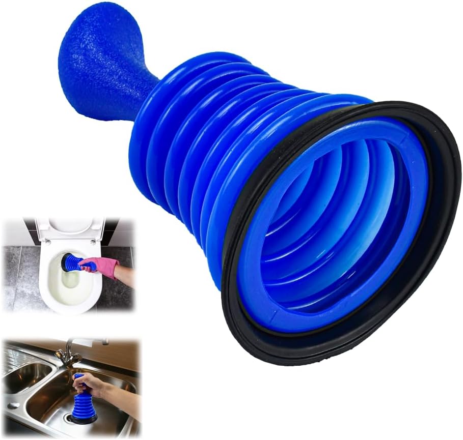 Krobahn Mini Drain Plunger 100mm Amazon.co.uk DIY & Tools