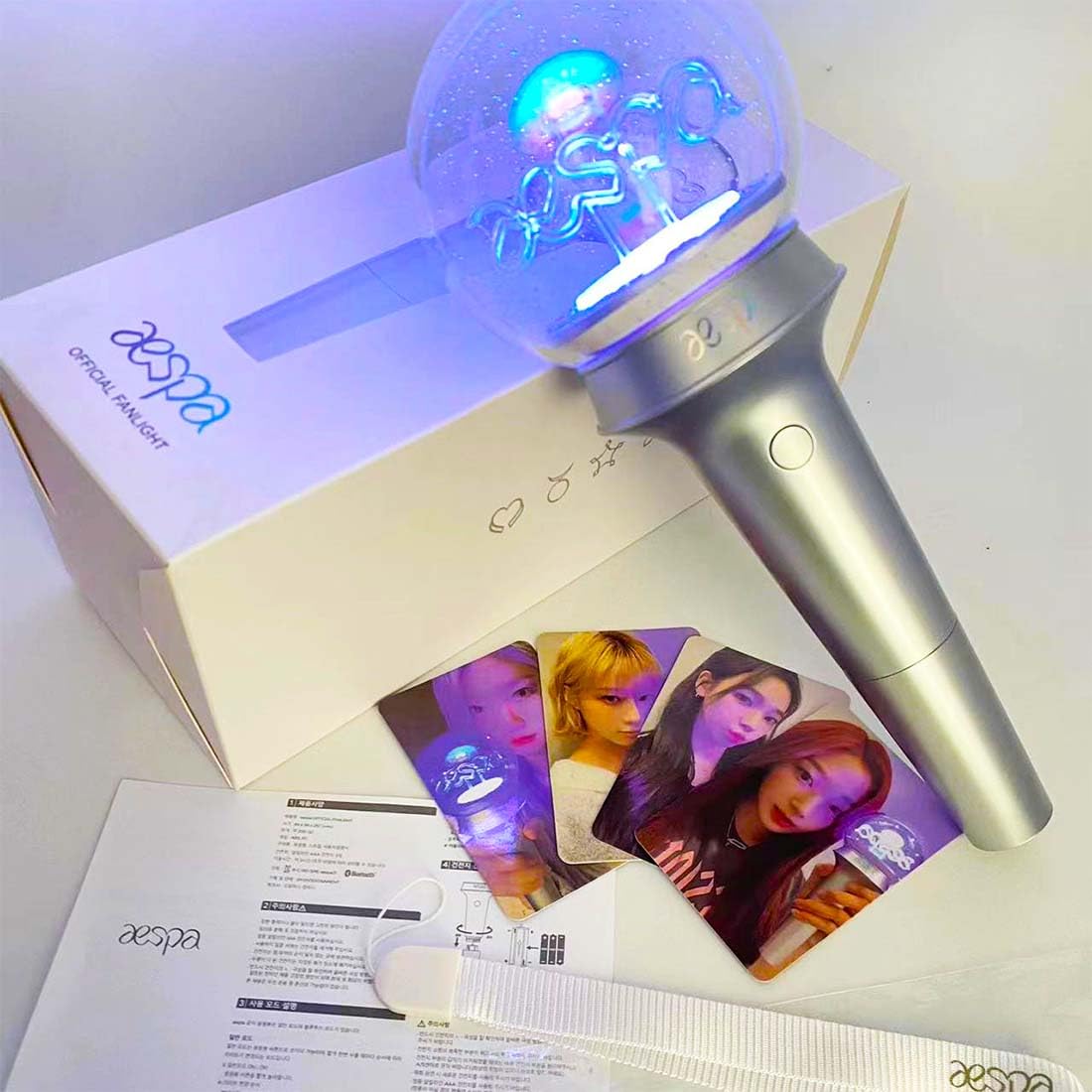 HYUNLAI Aespa Light Stick，Concert Atmosphere Official Light Stick