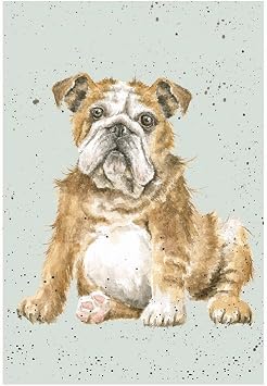 Wrendale Designs Greeting Card - BULLDOG Winston
