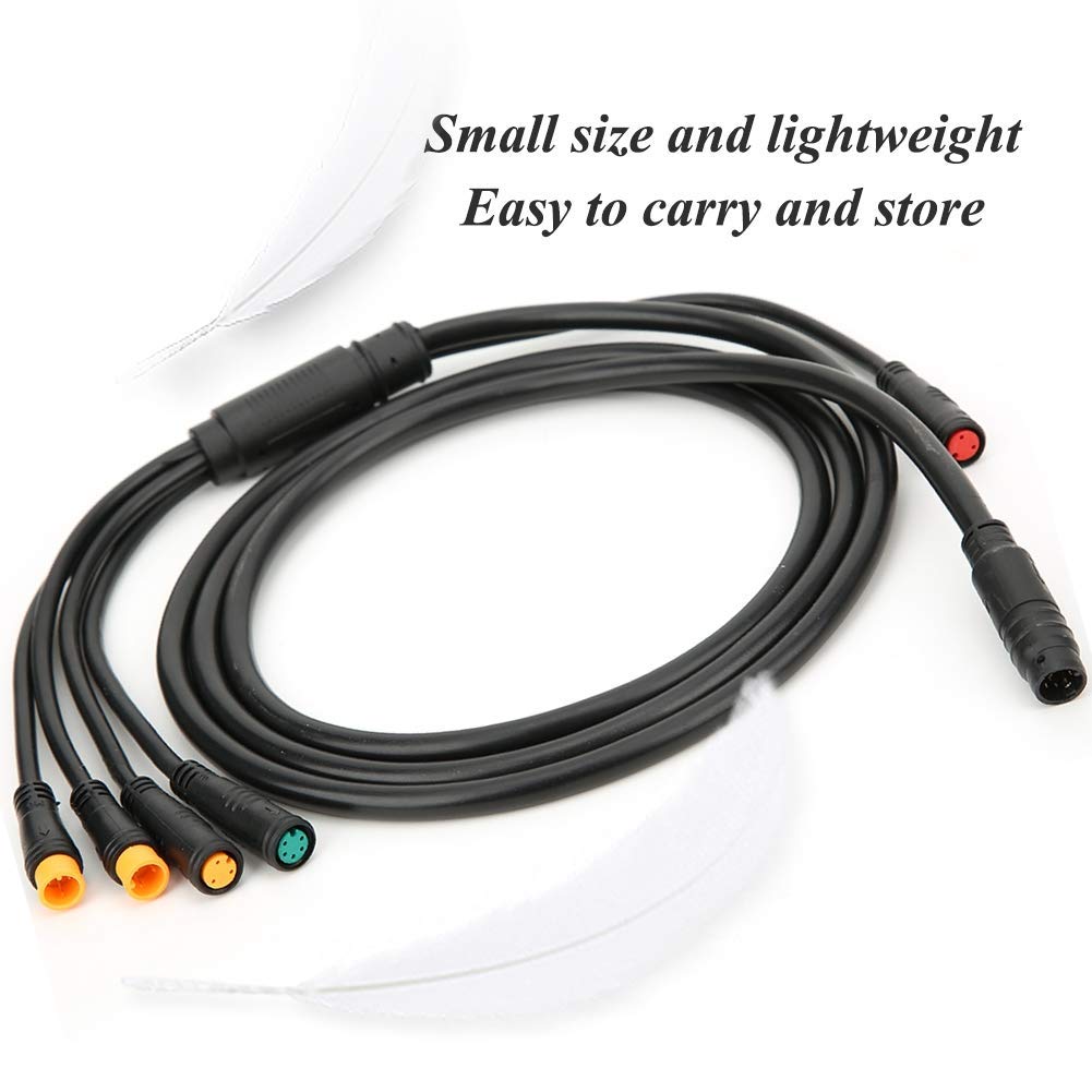 VGEBY Cavo per Bicicletta, Impermeabile con Funzione Luce Integrata, Accessorio per Bicicletta, Regolatore Elettronico per Mountain Bike, Road Bike, e Bici Elettriche